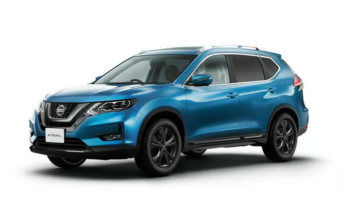 NISSAN XTRAIL BLUE HYBRID